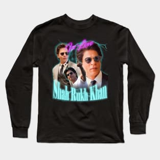 Fan Art Collage Shah Rukh Khan Long Sleeve T-Shirt